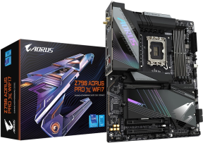 Gigabyte Z790 AORUS PRO X WIFI7 Intel Z790 Soket 1700 DDR5 8266(OC)MHz ATX Gaming (Oyuncu) Anakart