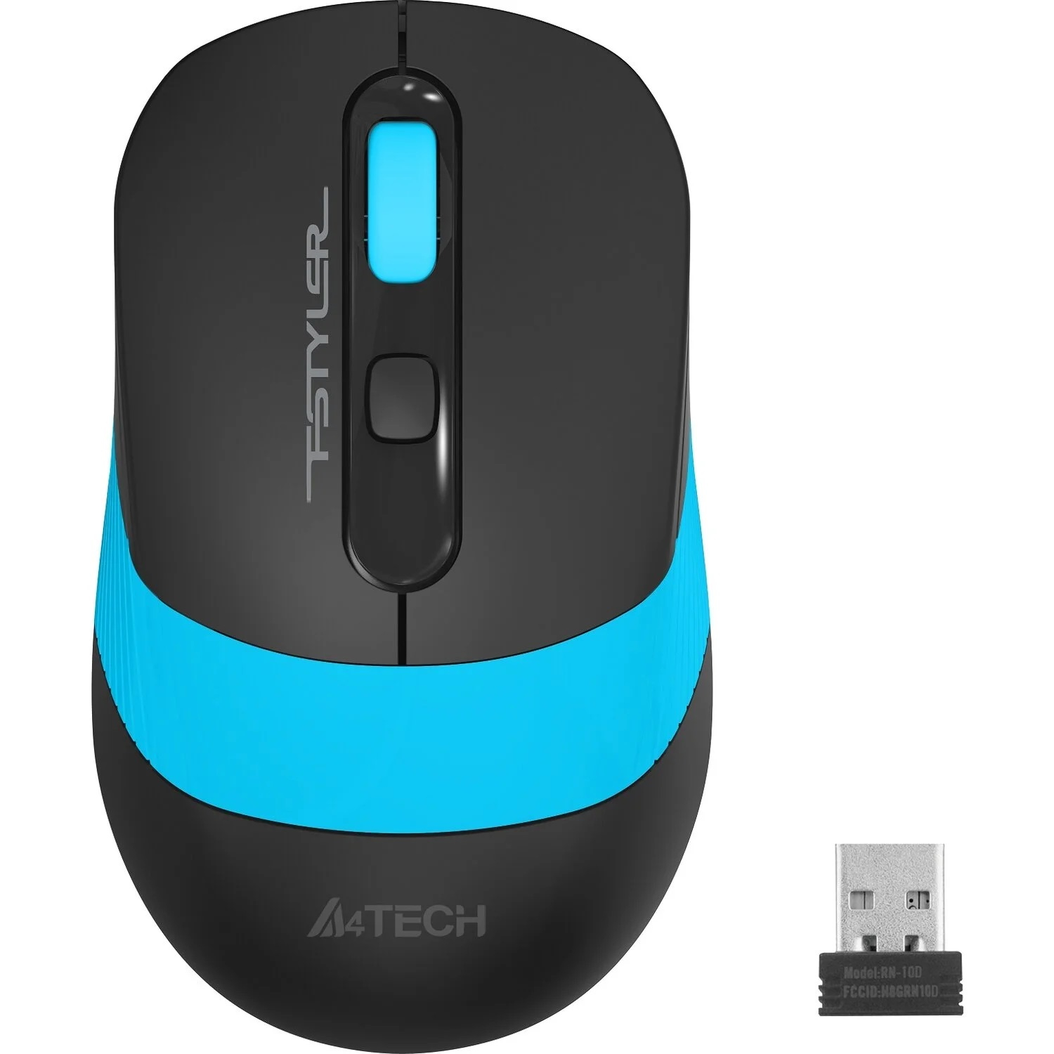 A4 Tech FG10 2000 DPI USB Optik Kablosuz Mavi Mouse