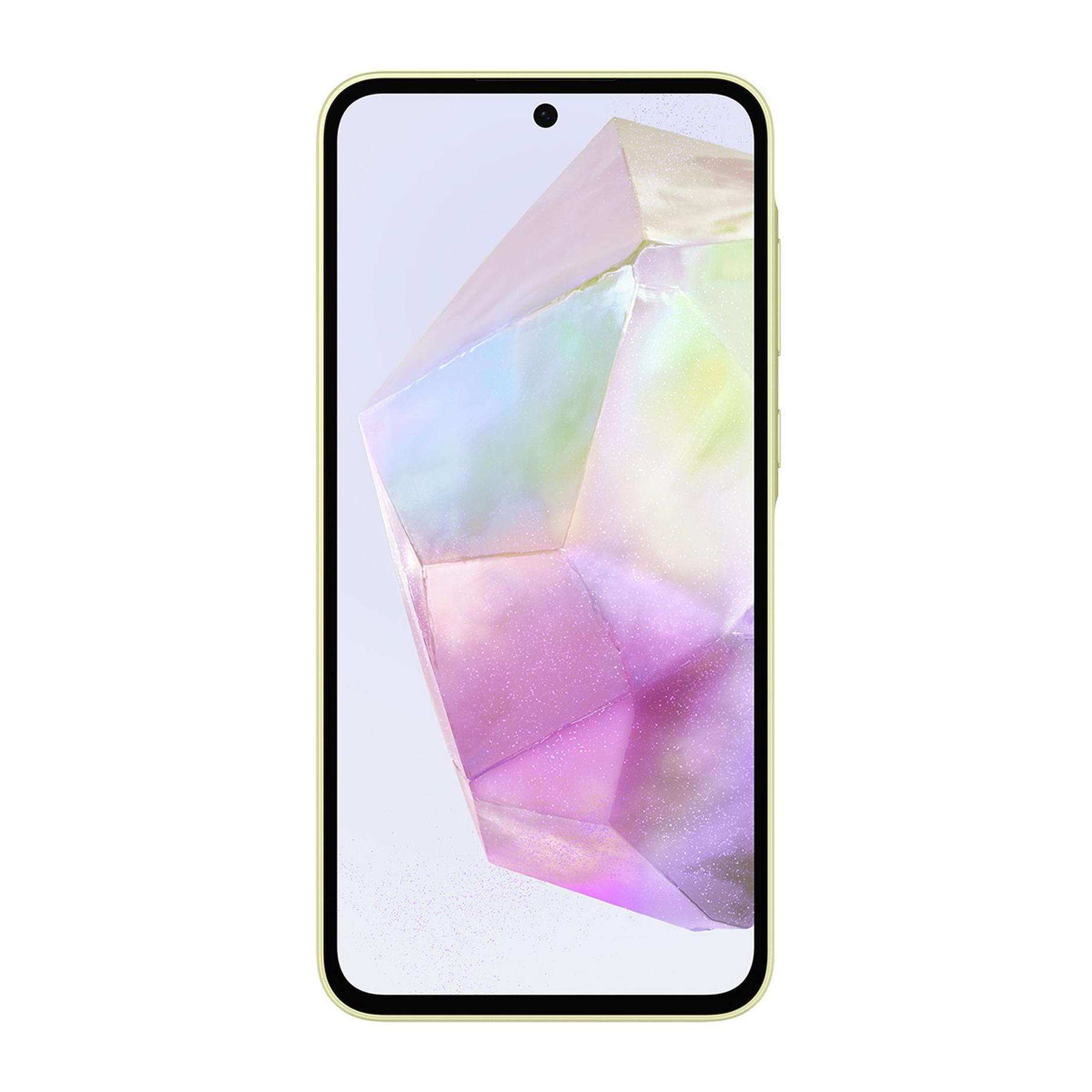 Samsung Galaxy A35 128GB 8GB RAM Sarı Cep Telefonu – Samsung Türkiye Garantili