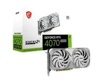 MSI GeForce RTX 4070 SUPER 12G VENTUS 2X WHITE OC GDDR6X 192BIT DX12 DLSS 3 Gaming (Oyuncu) Ekran Kartı