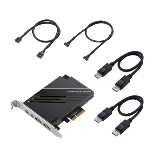 ASUS USB4 PCIE Gen4 Card .2 X16 PCIe 4.0  20V/3A 60W Çoklayıcı