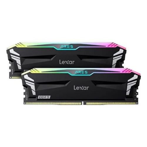 Lexar Ares RGB 32GB (2x16GB) 6400MHz CL32 DDR5 Gaming Ram (LD5EU016G-R6400GDLA)
