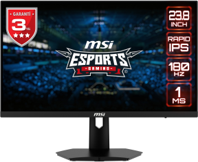 MSI G244F E2 23.8″ FHD 16:9 FLAT RAPID IPS 180HZ 1MS FREESYNC Premium Gaming (Oyuncu) Monitör