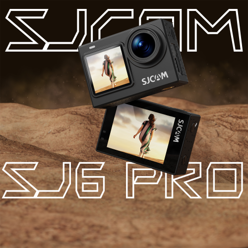 Sjcam SJ6 Pro Dual Screen 165° 4K Aksiyon Kamerası