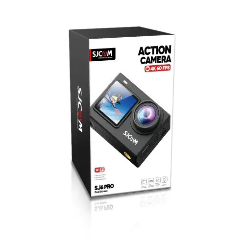 Sjcam SJ6 Pro Dual Screen 165° 4K Aksiyon Kamerası
