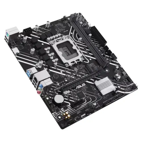 Asus PRIME H610M-K D4 ARGB Intel H610 Soket 1700 DDR4 3200MHz mATX Gaming (Oyuncu) Anakart