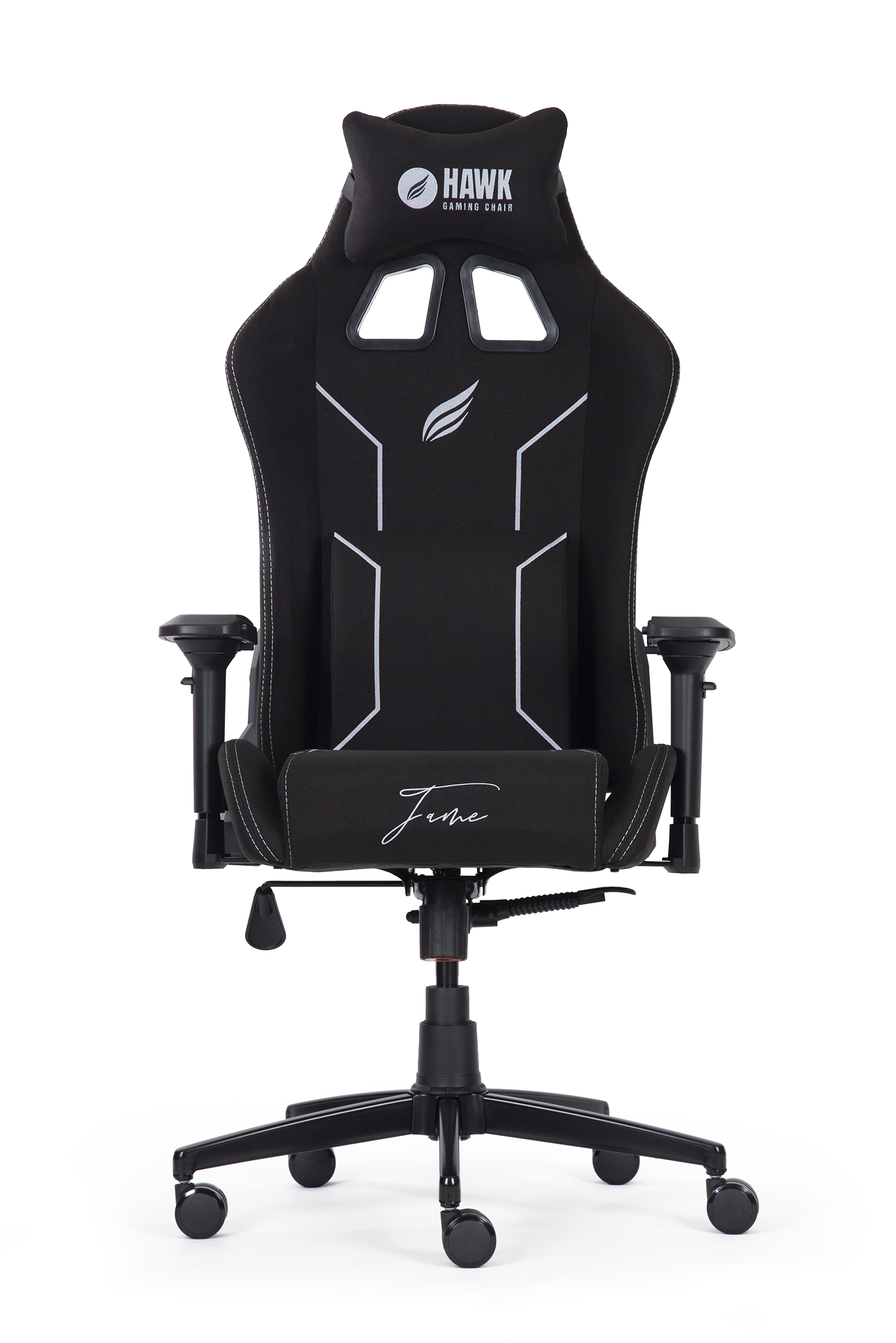 HAWK Fame Silver 4D Kolçak Kumaş Gaming (Oyuncu) Koltuk