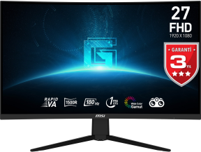 MSI 27″ G27C3F 1ms 180Hz Rapid VA FreeSync Curved Full HD Gaming Monitör