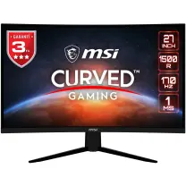 Msi G273CQ 27″ 2560X1440 16:9 170 Hz 1500R  1 ms VA Curved  Freesync Premium Gaming Monitör 