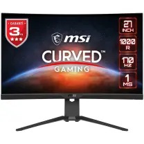 MSI G272CQP 27″ 1ms 170Hz FreeSync Premium 1000R HDR Ready VA WQHD Curved Gaming (Oyuncu) Monitör