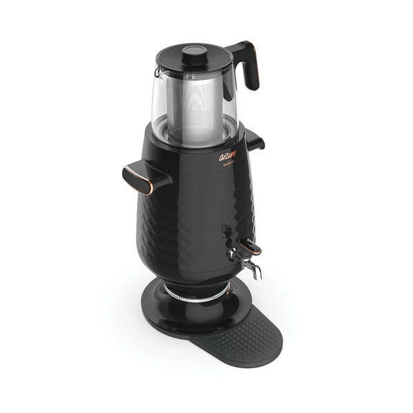 Arzum AR3083 Ehlikeyf 2200 W Cam Demlikli Semaver