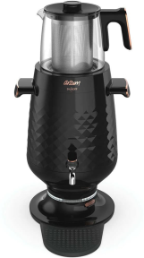 Arzum AR3083 Ehlikeyf 2200 W Cam Demlikli Semaver