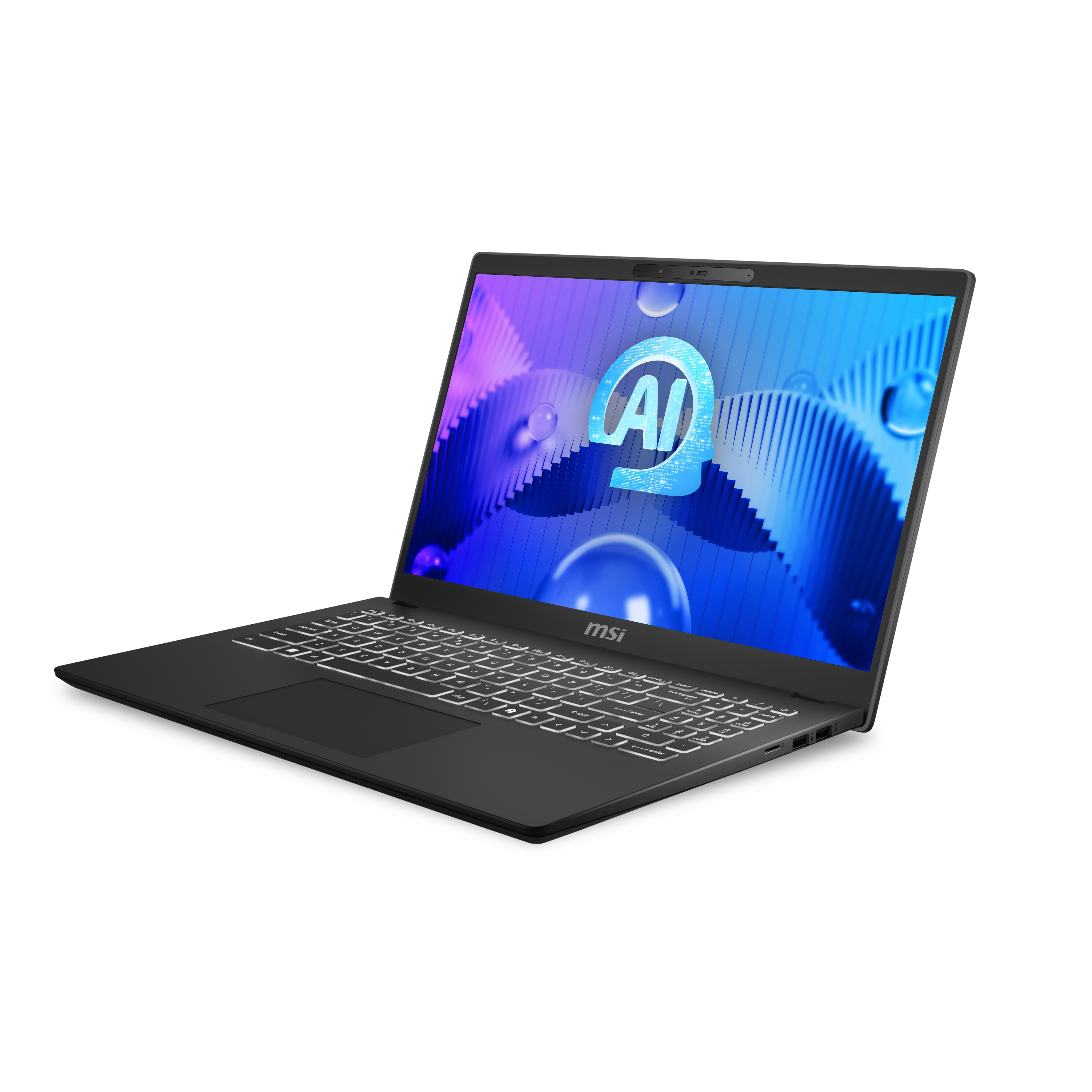 MSI Modern 15 H AI C1MG-014TR ULTRA 5 125H 16GB DDR5 UMA 512GB SSD 15.6″ W11 Full HD Notebook
