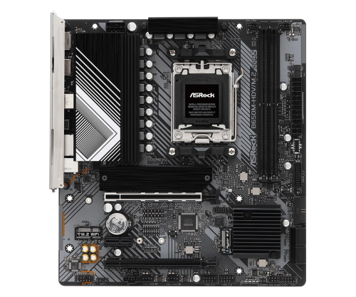 Asrock B650M-HDV/M.2 90-MXBLA0-A0UAYZ AMD B650 Soket AM5 DDR5 7200+(OC)MHz mATX Gaming (Oyuncu) Anakart