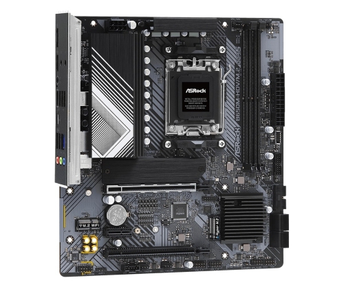 Asrock B650M-HDV/M.2 90-MXBLA0-A0UAYZ AMD B650 Soket AM5 DDR5 7200+(OC)MHz mATX Gaming (Oyuncu) Anakart