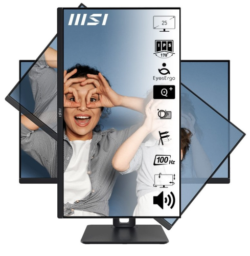 MSI Pro MP251P 24.5″ 1920x1080 1ms 100Hz IPS Full HD Adaptive-Sync Monitör