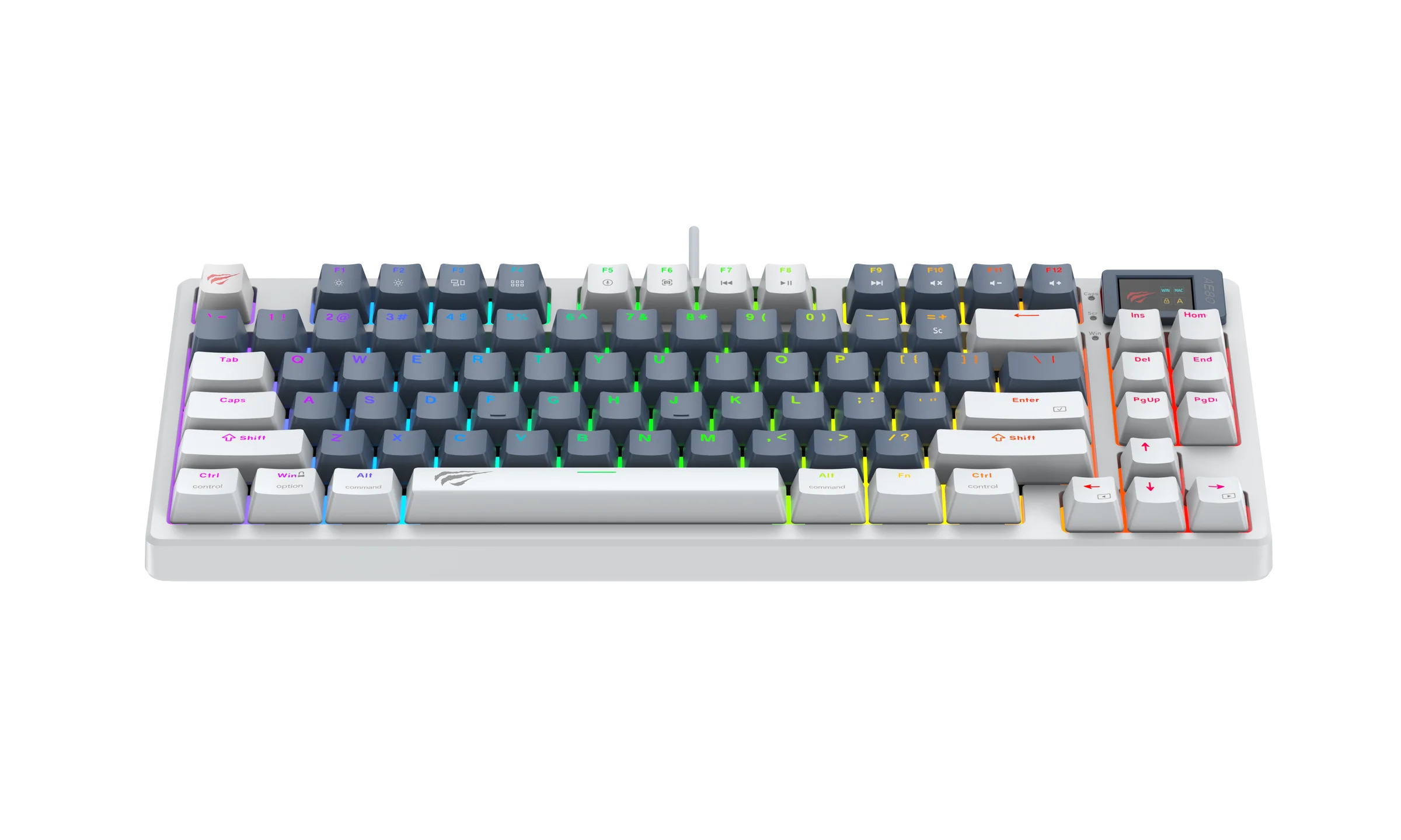 Havit Gamenote KB884L RGB Red Switch Mekanik Gaming (Oyuncu) Klavye 