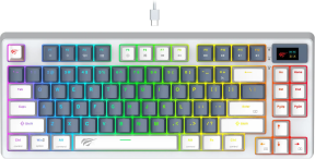 Havit Gamenote KB884L RGB Red Switch Mekanik Gaming (Oyuncu) Klavye
