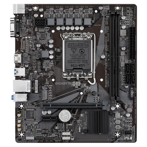 Gigabyte H610M-H V2 DDR5 Intel H610 Soket 1700 DDR5 5600MHz mATX Gaming (Oyuncu) Anakart