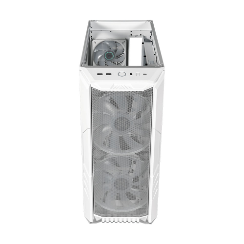 Cooler Master HAF500 H500-WGNN-S00 USB ARGB E-ATX Mid-Tower Beyaz Gaming (Oyuncu) Kasa