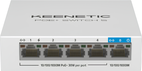 Keenetic PoE+ Switch 5 KN-4610-01-EU Gigabit Switch