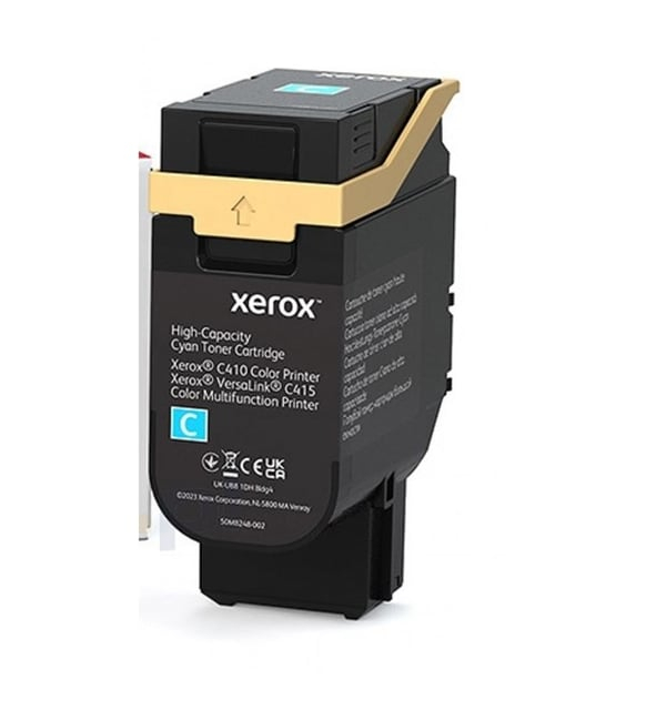 Xerox 006R04765 Versalink C410/C415 Ekstra Yüksek Kap. Cyan Toner 7000 Sayfa