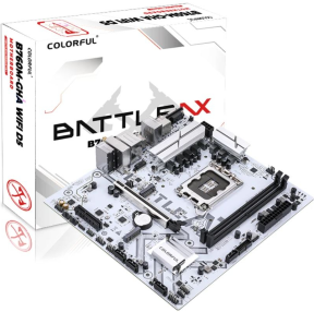 COLORFUL BATTLE-AX B760M-GHA WIFI DDR5 7600MHz mATX Gaming (Oyuncu) Anakart