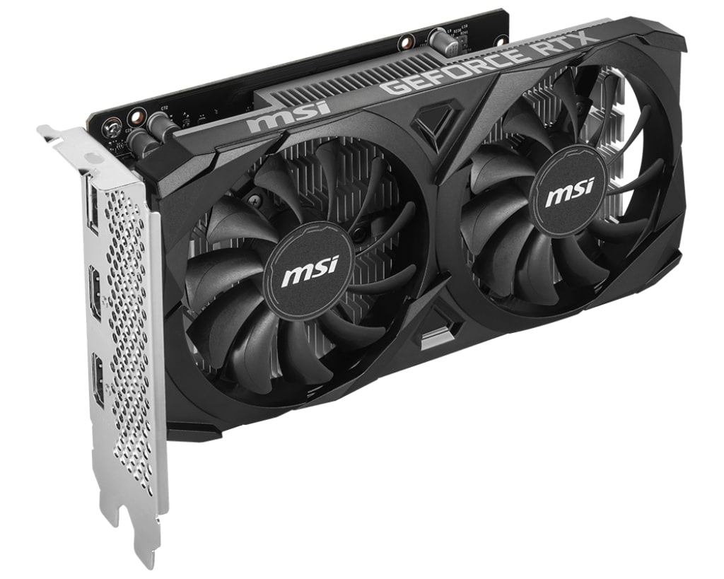MSI GeForce RTX 3050 VENTUS 2X 6G OC 6GB GDDR6 96bit DX12 Gaming (Oyuncu) Ekran Kartı