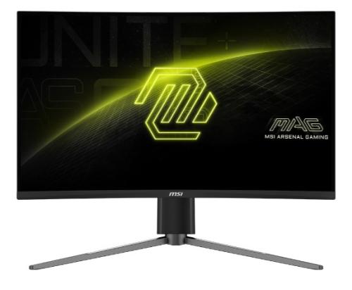 MSI MAG 27CQ6PF 27″ 180Hz 0,5ms  Adaptive- Sync WQHD Rapid VA Curved Gaming (Oyuncu) Monitör
