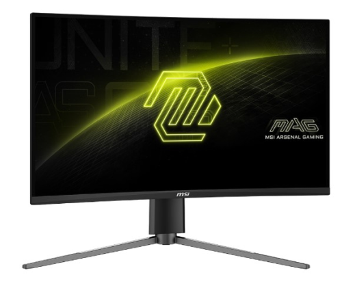 MSI MAG 27CQ6PF 27″ 180Hz 0,5ms  Adaptive- Sync WQHD Rapid VA Curved Gaming (Oyuncu) Monitör