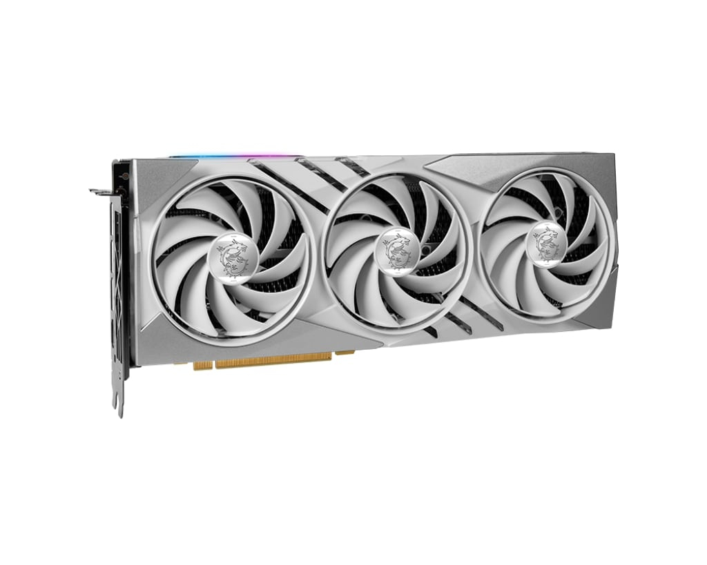 MSI GeForce RTX 4070 Gaming X Slim White 12G 12GB GDDR6X 192Bit DX12 Gaming (Oyuncu) Ekran Kartı