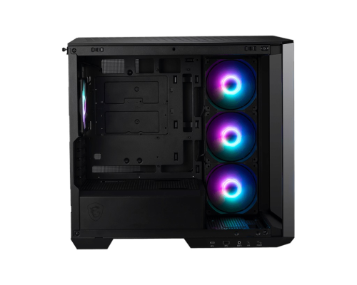 MSI MAG PANO M100R PZ Black 4x120mm ARGB Fan USB 3.2 Micro-ATX Tower Gaming (Oyuncu) Kasa