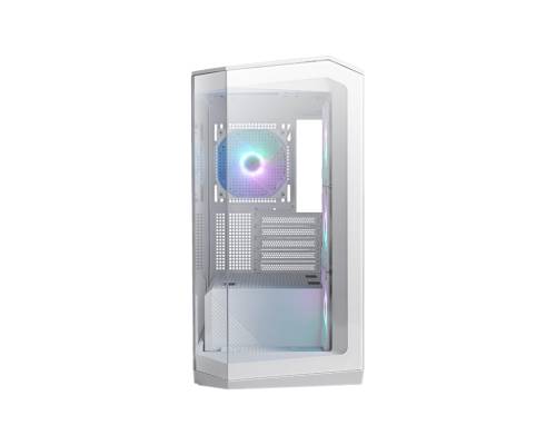 MSI MAG PANO M100R PZ White 4x120mm ARGB Fan USB 3.2 Micro-ATX Tower Gaming (Oyuncu) Kasa