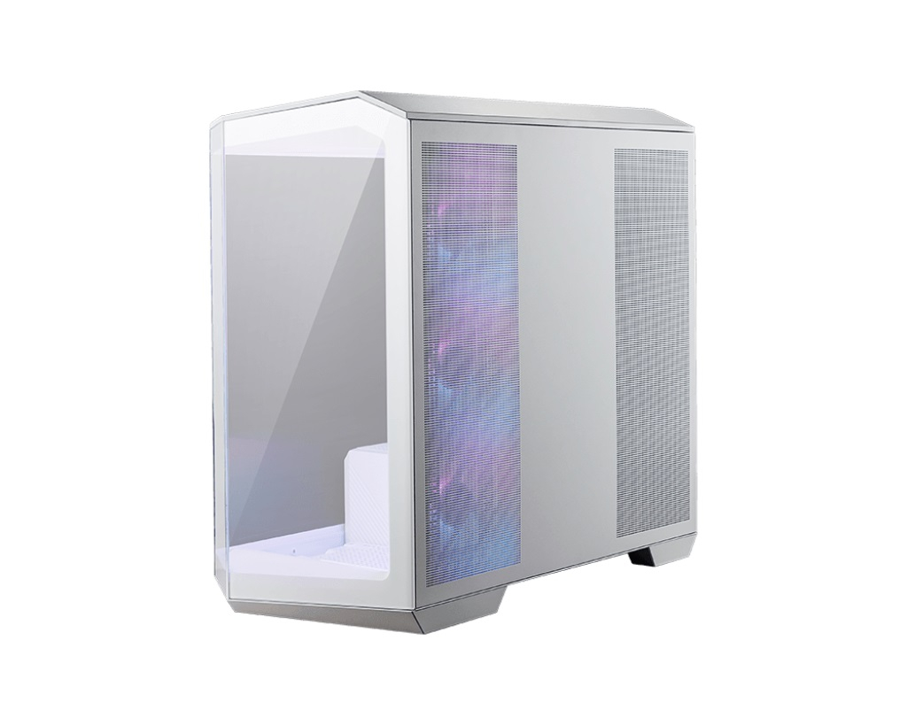 MSI MAG PANO M100R PZ White 4x120mm ARGB Fan USB 3.2 Micro-ATX Tower Gaming (Oyuncu) Kasa