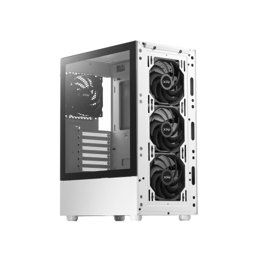 XPG Valor Mesh 4VW-WHCWW 4x120 mm Fan Temperli Cam USB 3.2 ATX Gaming (Oyuncu) Mid Tower Kasa