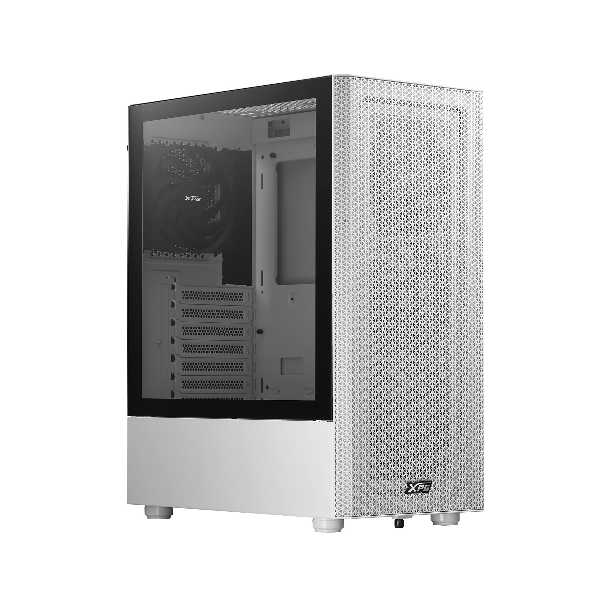 XPG Valor Mesh 4VW-WHCWW 4x120 mm Fan Temperli Cam USB 3.2 ATX Gaming (Oyuncu) Mid Tower Kasa
