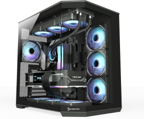 GamePower WarCry Edge 1x Black Fan Type-C Gaming Kasa