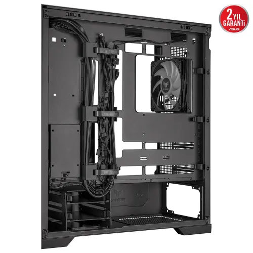 ASUS TUF Gaming GT302 TG ARGB Temperli Cam USB 3.2 Siyah E-ATX Mid-Tower Gaming (Oyuncu) Kasa (90DC00I0-B19000)