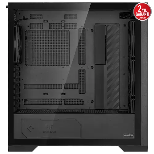 ASUS TUF Gaming GT302 TG ARGB Temperli Cam USB 3.2 Siyah E-ATX Mid-Tower Gaming (Oyuncu) Kasa (90DC00I0-B19000)