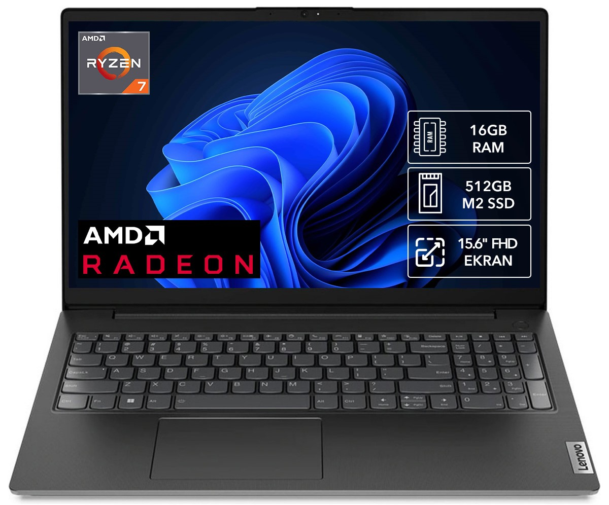 Lenovo V15 G3 82TV004MTX Ryzen7-5825U 16GB 512GB SSD 15.6″ Full HD FreeDOS Notebook