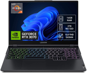 Lenovo Legion 5 15ACH6H 82JU00EATX Ryzen 7 5800H 16GB 2TB SSD 8GB RTX 3070 GDDR6 15.6″ FHD FreeDOS Gaming Notebook