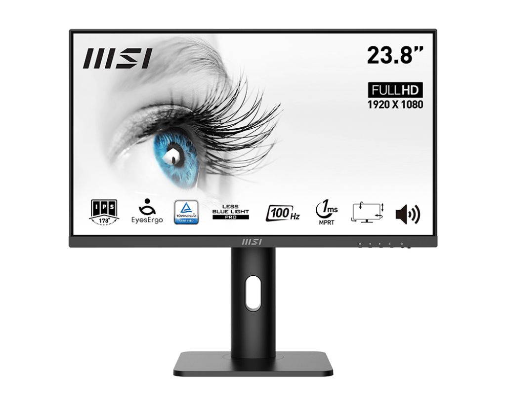 MSI Pro MP243XP 23.8” 1920x1080 1ms 100Hz IPS Anti-Glare Full HD Monitör