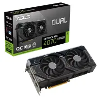 ASUS Dual GeForce RTX 4070 Ti SUPER OC 16GB DUAL-RTX4070TIS-O16G GDDR6X 256BIT DX12 Gaming (Oyuncu) Ekran Kartı
