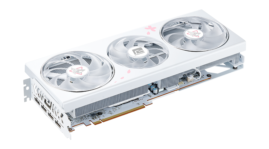 POWERCOLOR HELLHOUND SAKURA EDITION RX7800XT 16G-L/OC/SAKURA GDDR6 256Bit DX12 Gaming Ekran Kartı