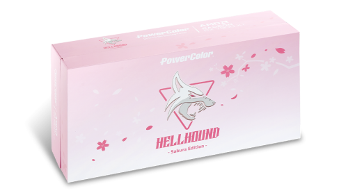 POWERCOLOR HELLHOUND SAKURA EDITION RX7800XT 16G-L/OC/SAKURA GDDR6 256Bit DX12 Gaming Ekran Kartı