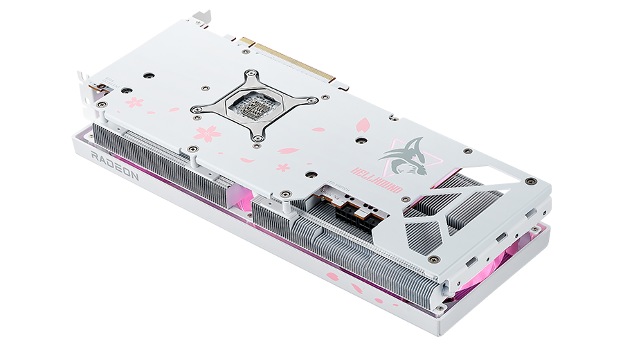POWERCOLOR HELLHOUND SAKURA EDITION RX7800XT 16G-L/OC/SAKURA GDDR6 256Bit DX12 Gaming Ekran Kartı