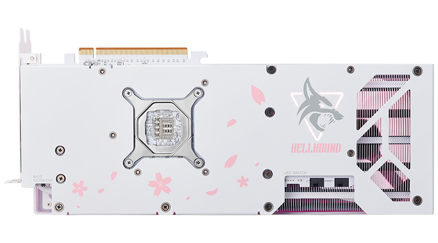 POWERCOLOR HELLHOUND SAKURA EDITION RX7800XT 16G-L/OC/SAKURA GDDR6 256Bit DX12 Gaming Ekran Kartı