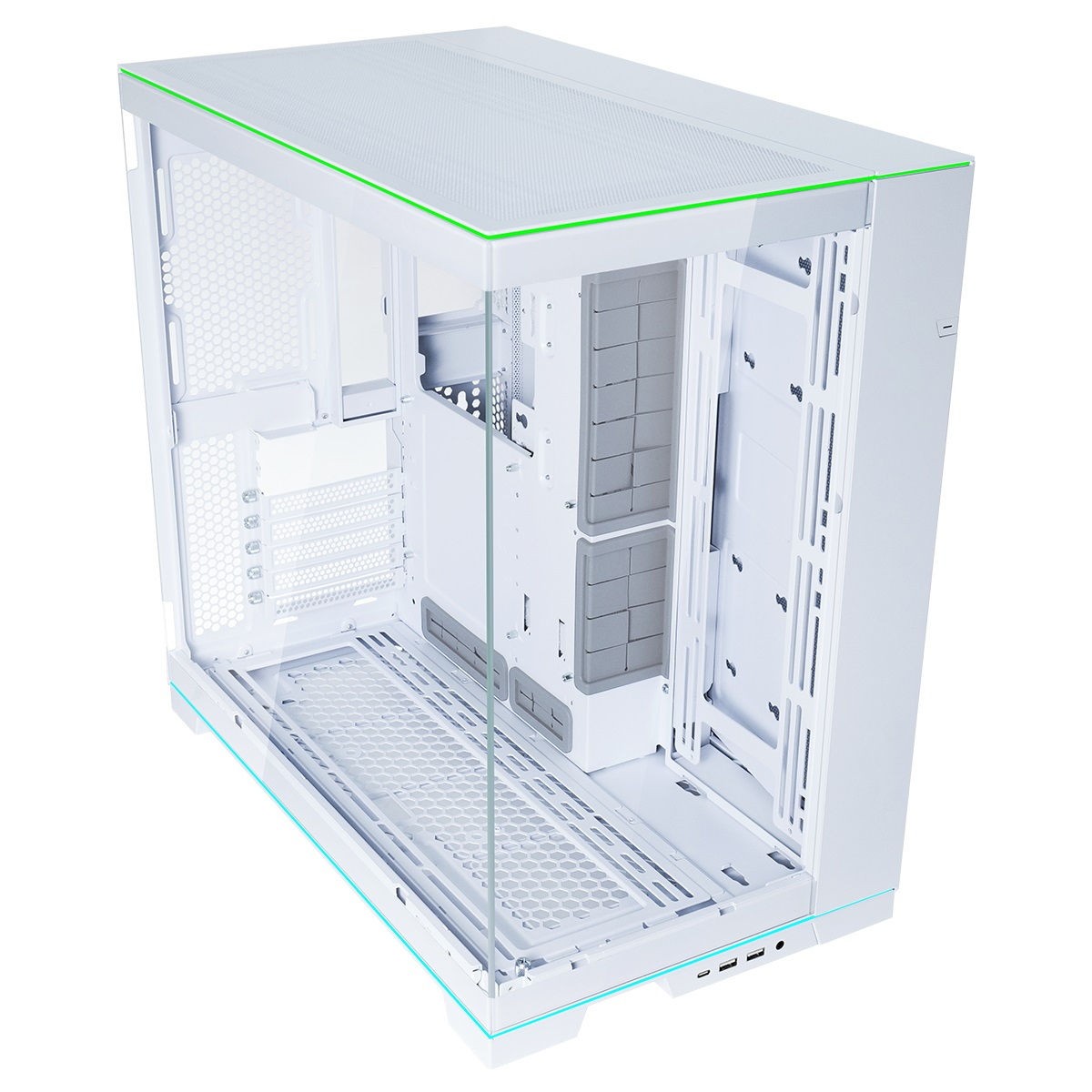 Lian Li O11 Dynamic Evo RGB Beyaz Mid-Tower E-ATX Oyuncu (Gaming) Kasa (G99.O11DERGBW.00)