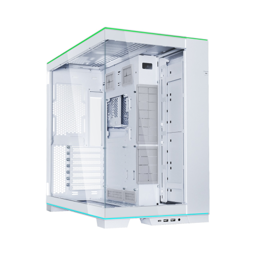 Lian Li O11 Dynamic Evo RGB Beyaz Mid-Tower E-ATX Oyuncu (Gaming) Kasa (G99.O11DERGBW.00)
