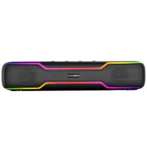 GAMEON Dominator Blaze Kablosuz RGB Siyah Soundbar